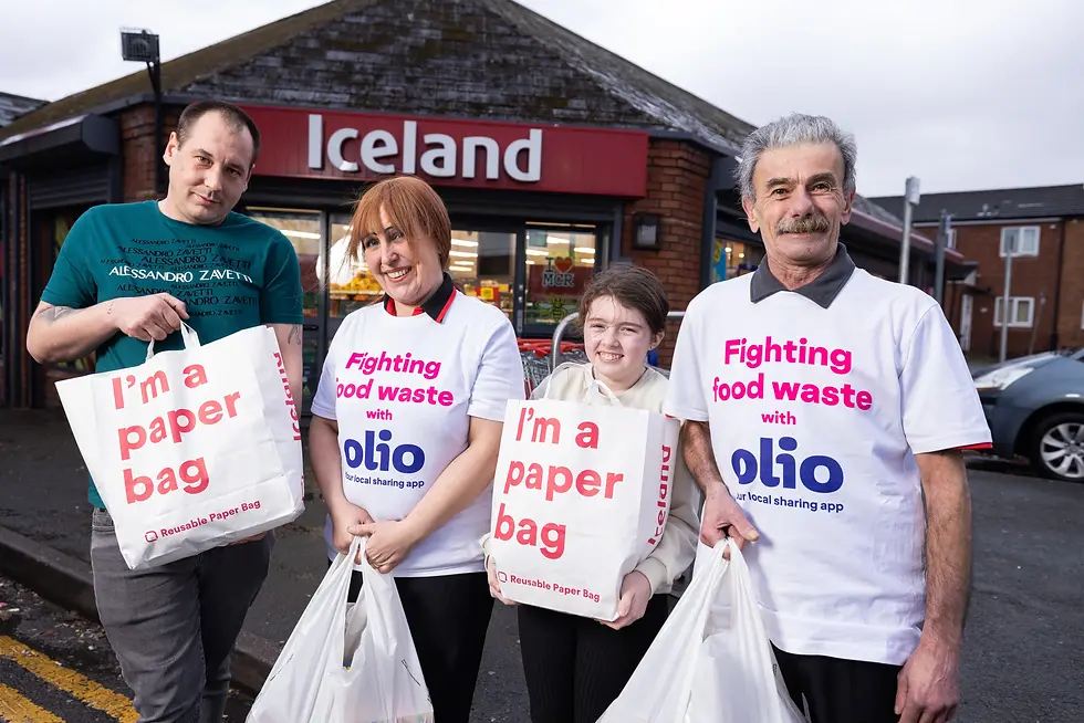 Becoming an Olio volunteer is open to pretty much anyone. You apply through the app or website, and if accepted, you are given access to collections from local retailers. That usually involves picking up surplus food from a shop at a set time, taking it home, and then uploading it to the app for others nearby to request.