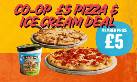 The Co-op £5 Pizza & Ice Cream Deal You Can’t Miss