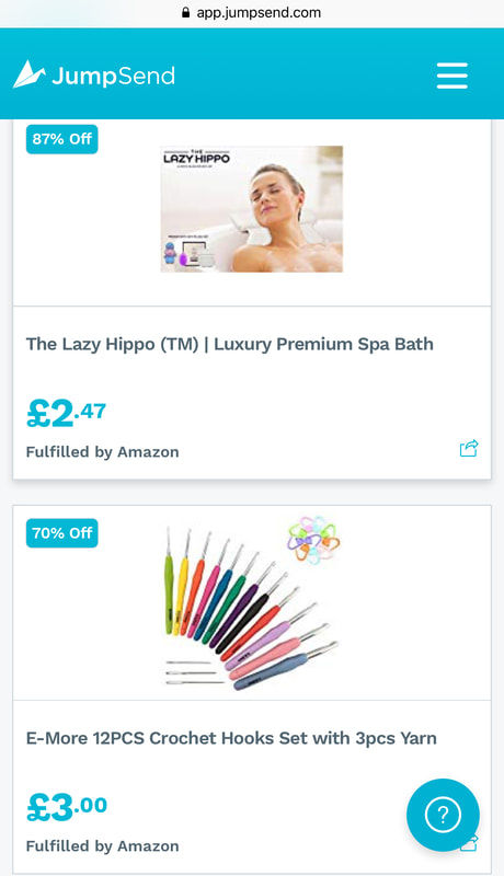 Jump Send - Savings on Amazon Prime products