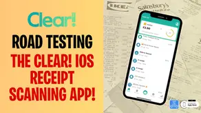 Clear is the latest UK receipt scanning app, and is now available on iOS. Here’s my honest review after using it since launch day, how it works, what I’ve earned, and whether it’s worth signing up.