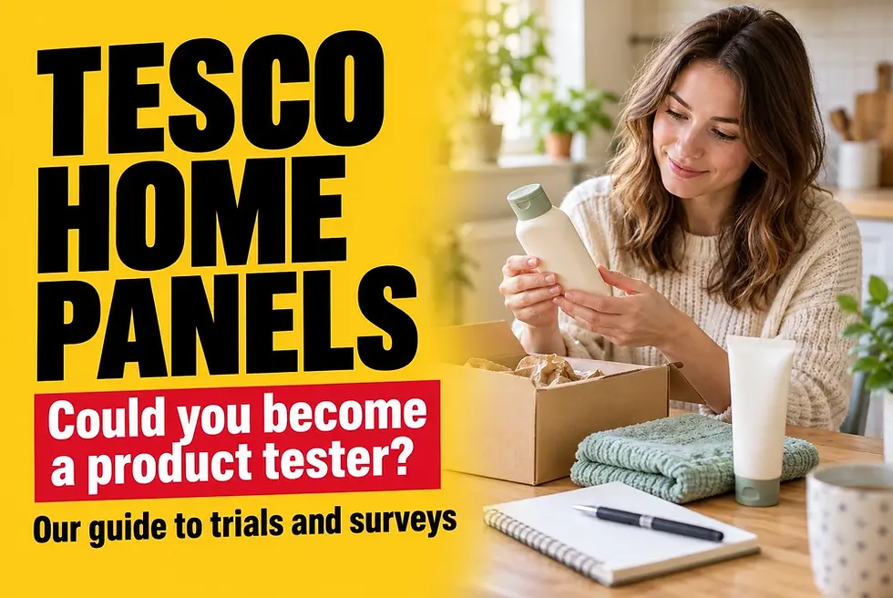 Tesco Home Panels Review: How To Become A Tesco Product Tester In The UK
