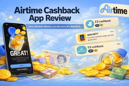 I've earned £316 with Airtime, covering nearly two years of my phone bill. Here's how it works and whether it's worth adding to your cashback setup.
