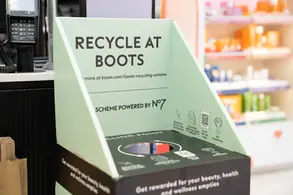 Recycle at Boots; Turn Your Empties Into 500 Free Points