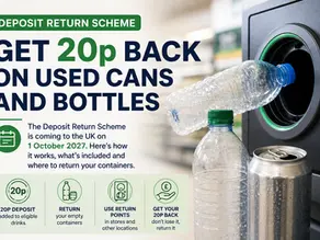Deposit Return Scheme: How to Get Your 20p Back on Used Cans and Bottles