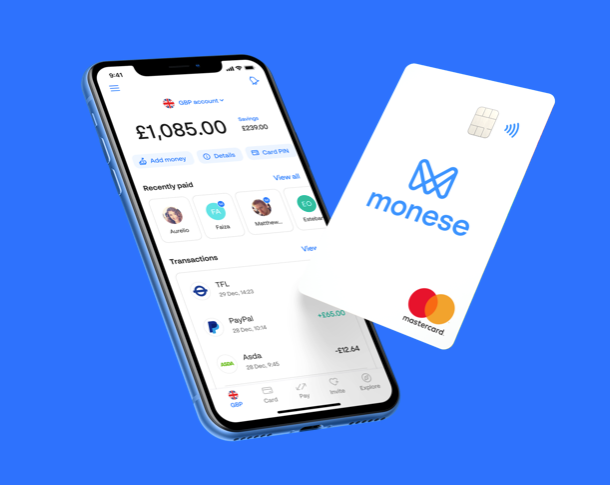 Get a UK bank account in minutes, with debit card facility, and £15 of FREE credit as well!