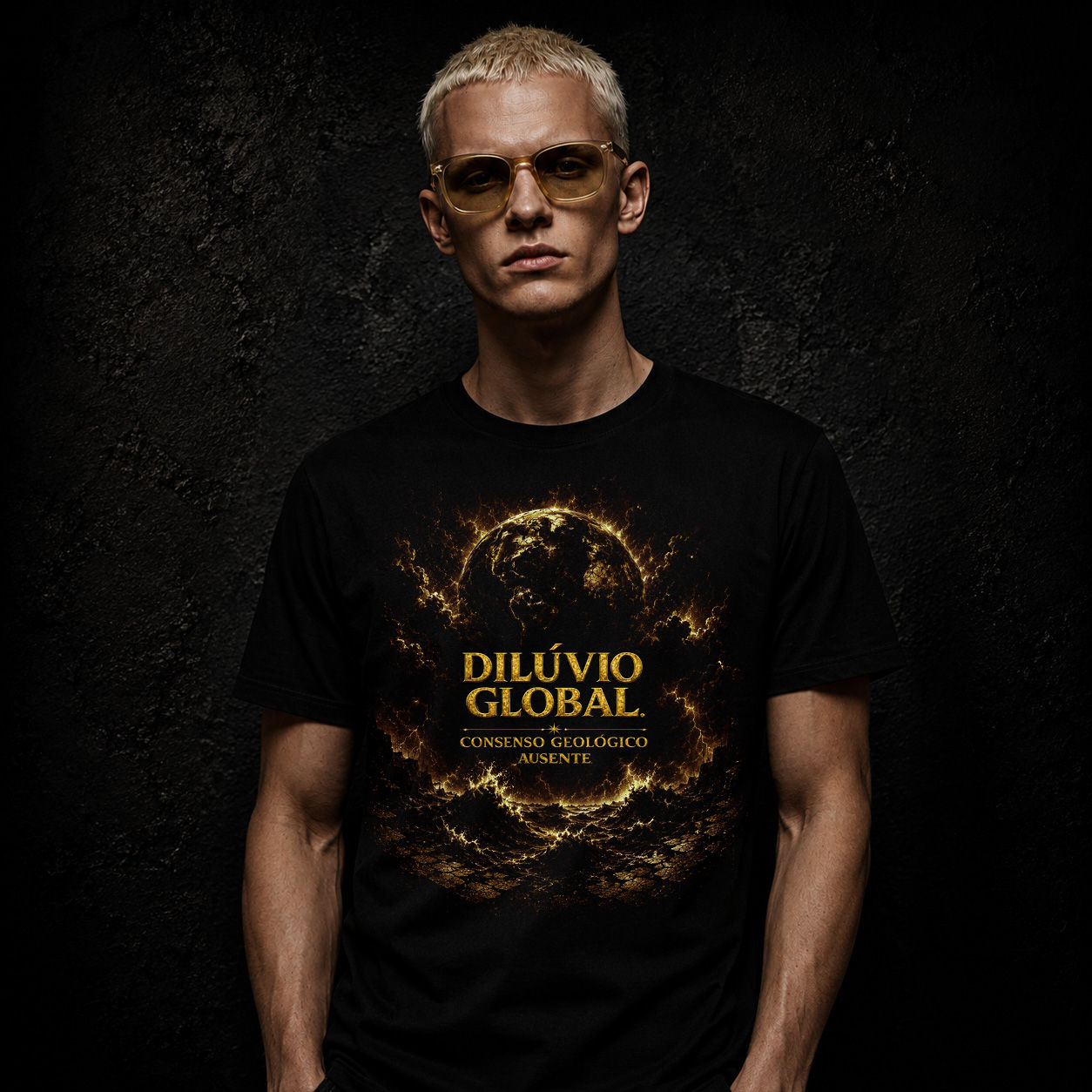 Camiseta DILÚVIO GLOBAL - Consenso Geográfico Ausente.