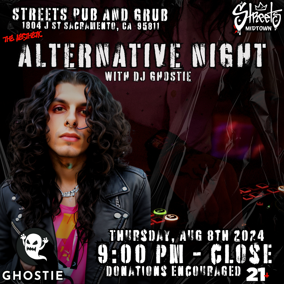 Alternative Night At Streets Pub & Grub With Ghostie đź‘»