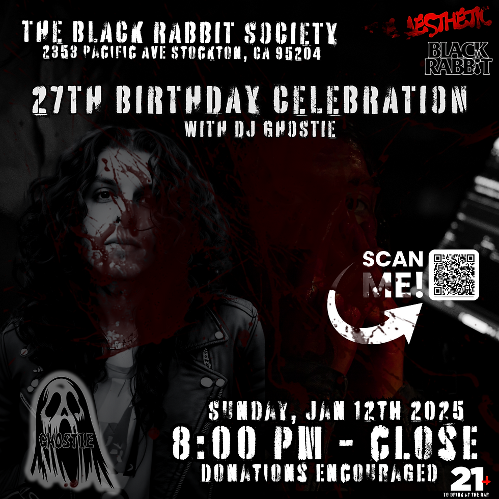 Ghostie's 27th Birthday Celebration At The Black Rabbit