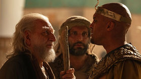 Ben Kingsley as Moses in The Old Stories: Moses from Wonder Project