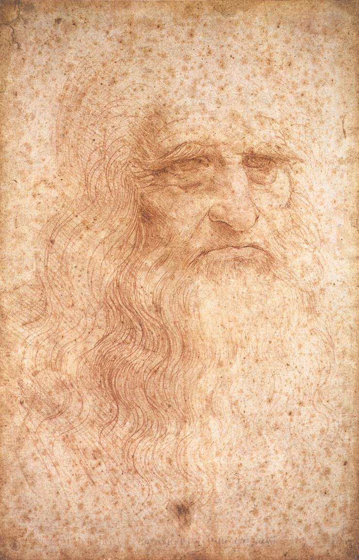 A picture of DaVinci, a Bible Artist during the Renaissance, when views of Art and the Artist underwent major changes