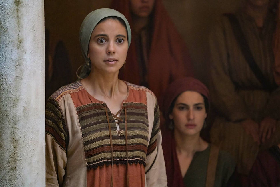 Lazarus martha and mary of bethany in the chosen adapting biblical