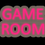 Miniatura: Napis GAME ROOM 100 x 67 cm Napis Led w drewnie