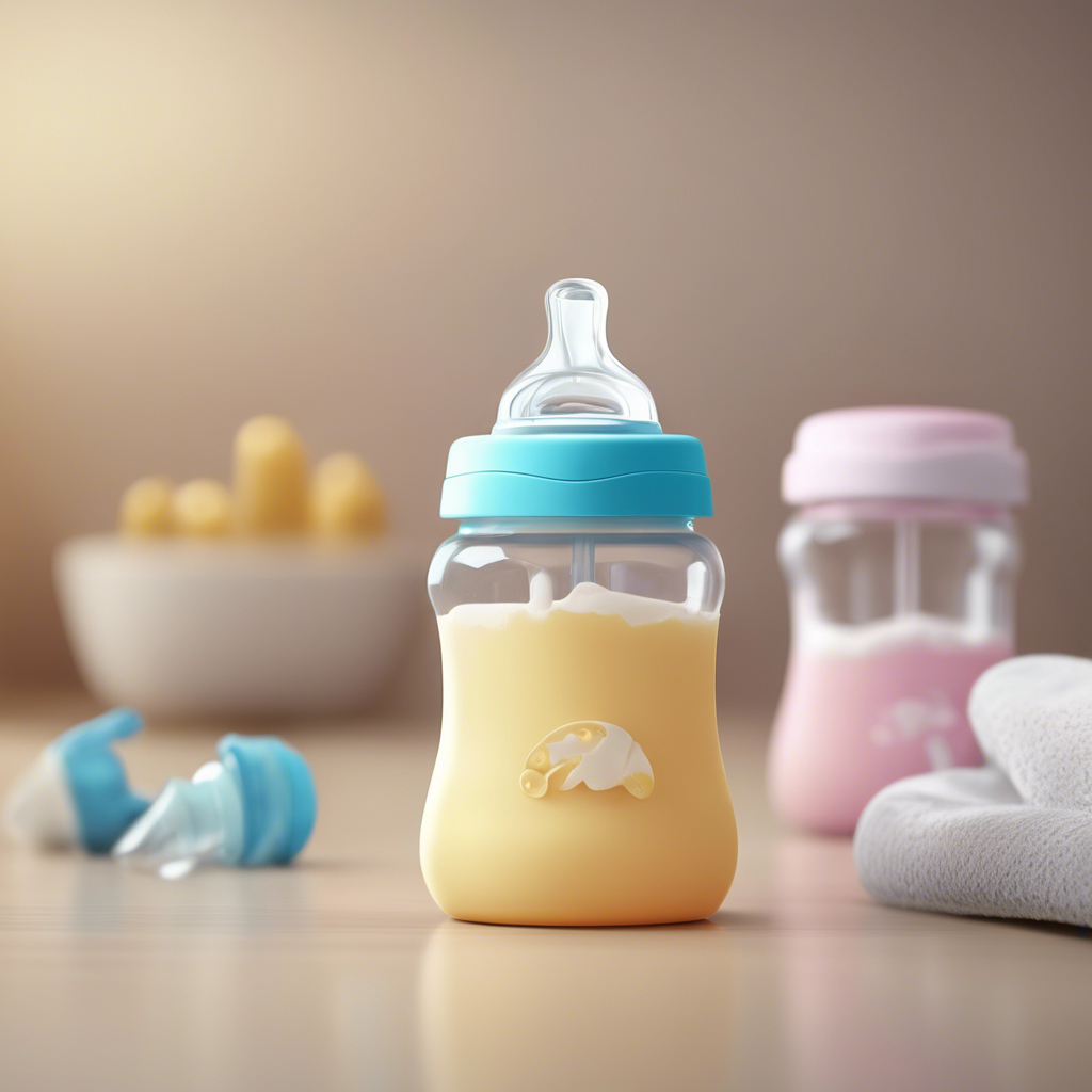 Baby bottles with Spiritual Garden Healing