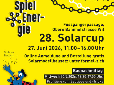 Fang die Sonne am Wiler Solarcup ein