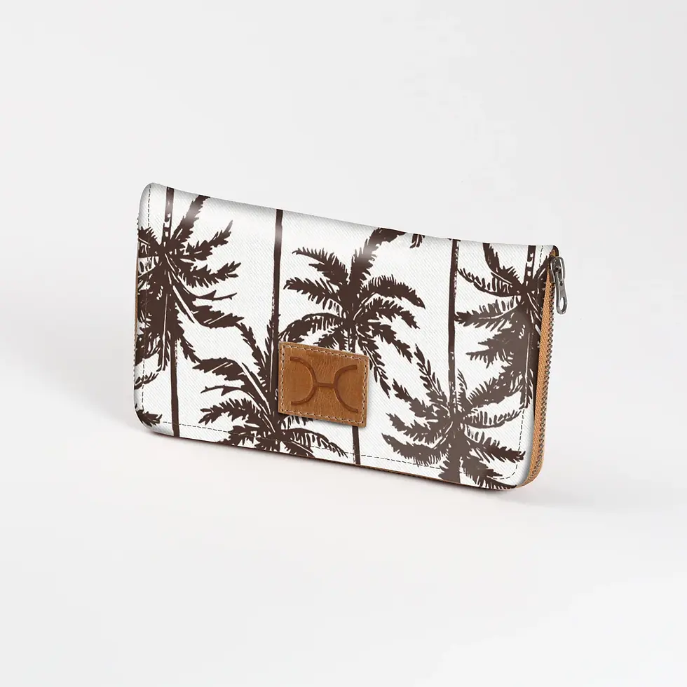 Thumbnail: Large Wallet - Laminated Fabric