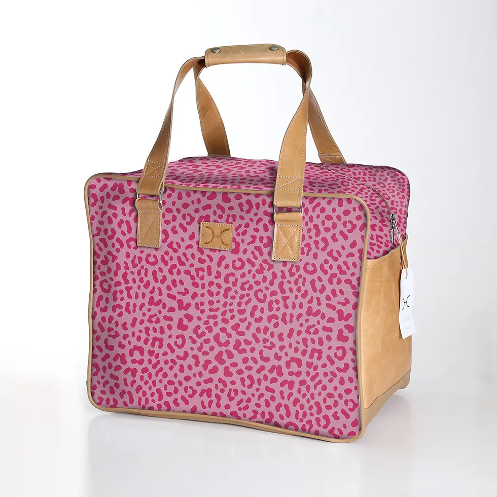 Thumbnail: Large Weekender Luggage - Laminated Fabric
