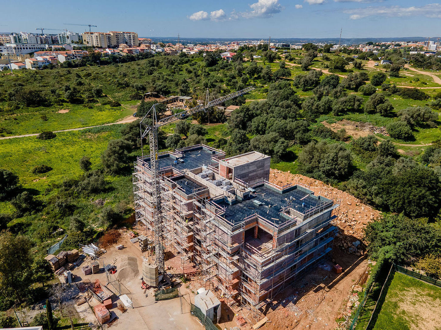 avancée des travaux Rocha Bela Residences Portimão progression chantier appartements T1 mars 2026