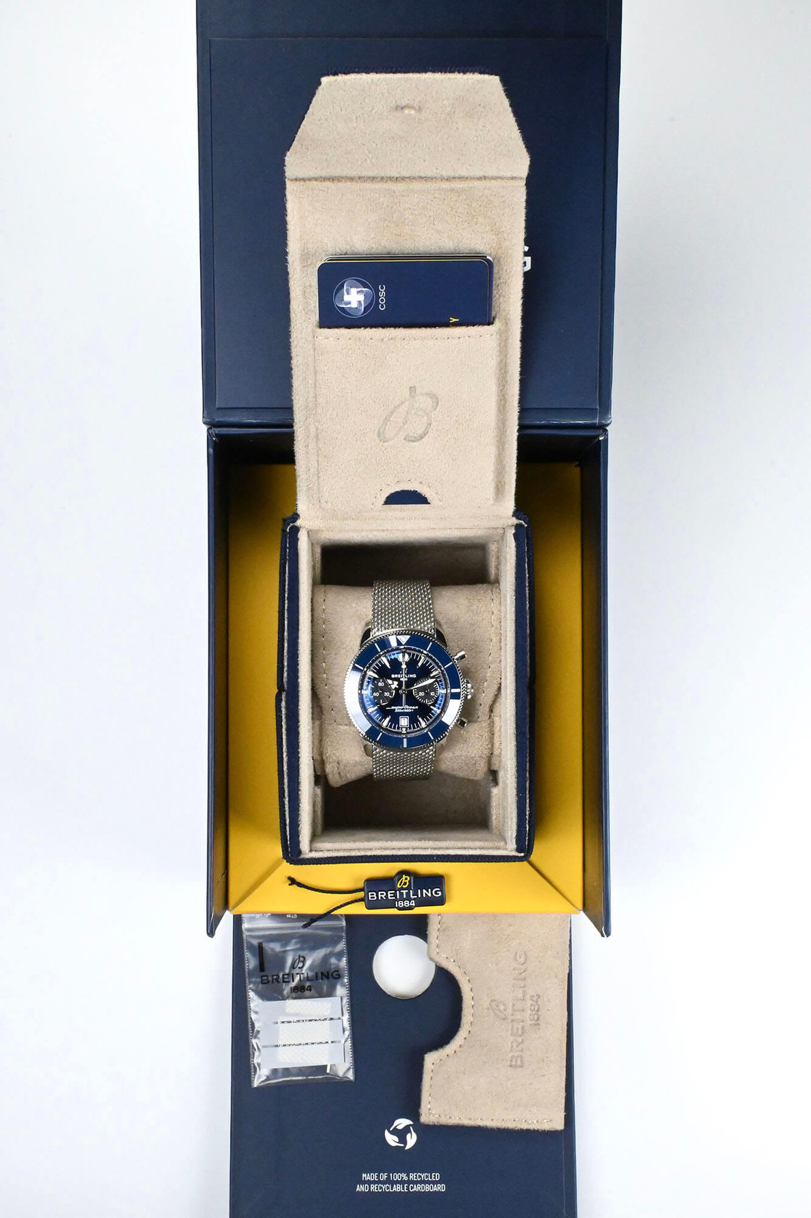 Breitling Superocean Heritage B01 Chronograph 42 Reference : AB0156161C1A1 Avent0ri