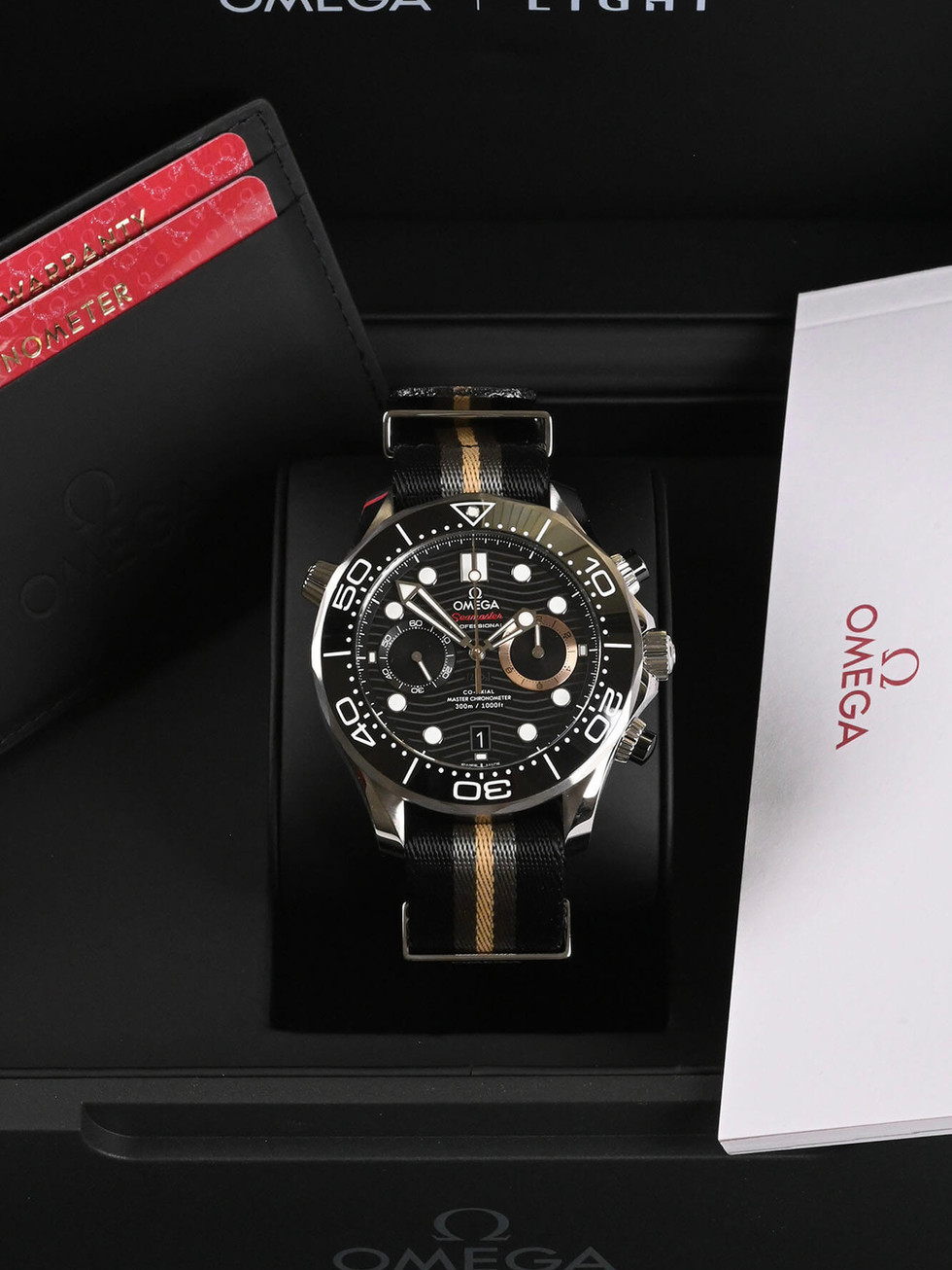 OMEGA Seamaster Diver 300M 007 First Light Reference 210.32.44.51.01.002 Avent0ri Full Set 1