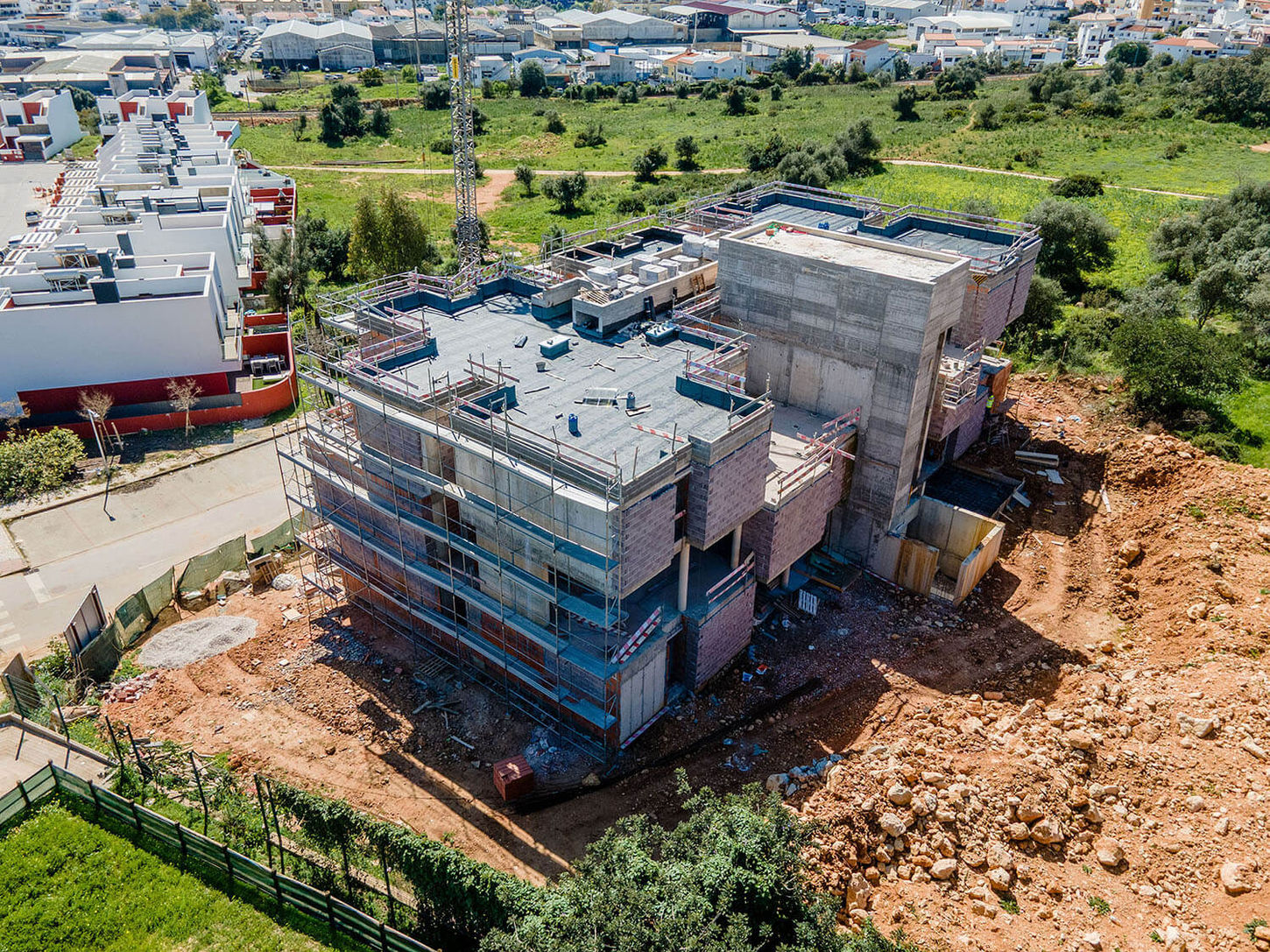 avancée des travaux Rocha Bela Residences Portimão progression chantier appartements T1 mars 2026