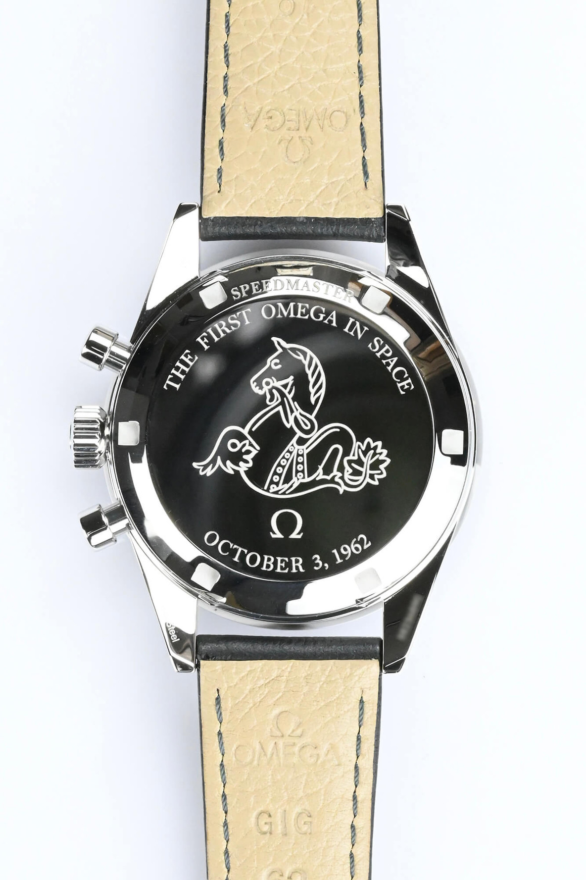 Buy Luxury Watches Online OMEGA Speedmaster First Omega In Space Reference : 310.32.40.50.06.001 Avent0ri Back View
