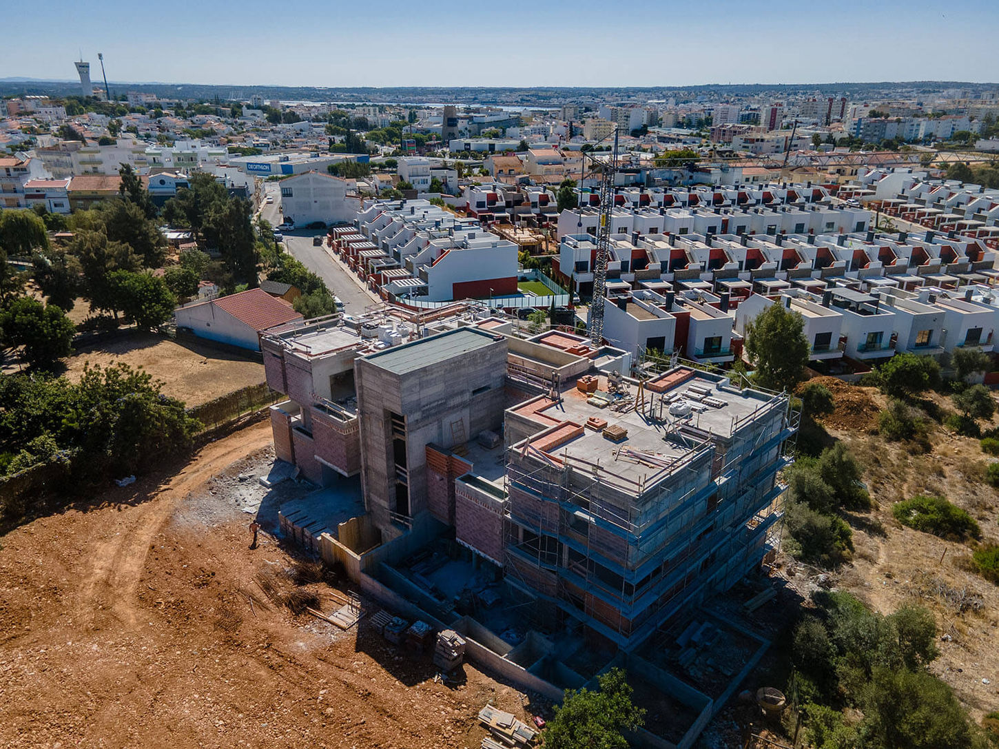 Avancée des travaux Rocha Bela Residences Portimão progression chantier appartements T1 juillet 2026