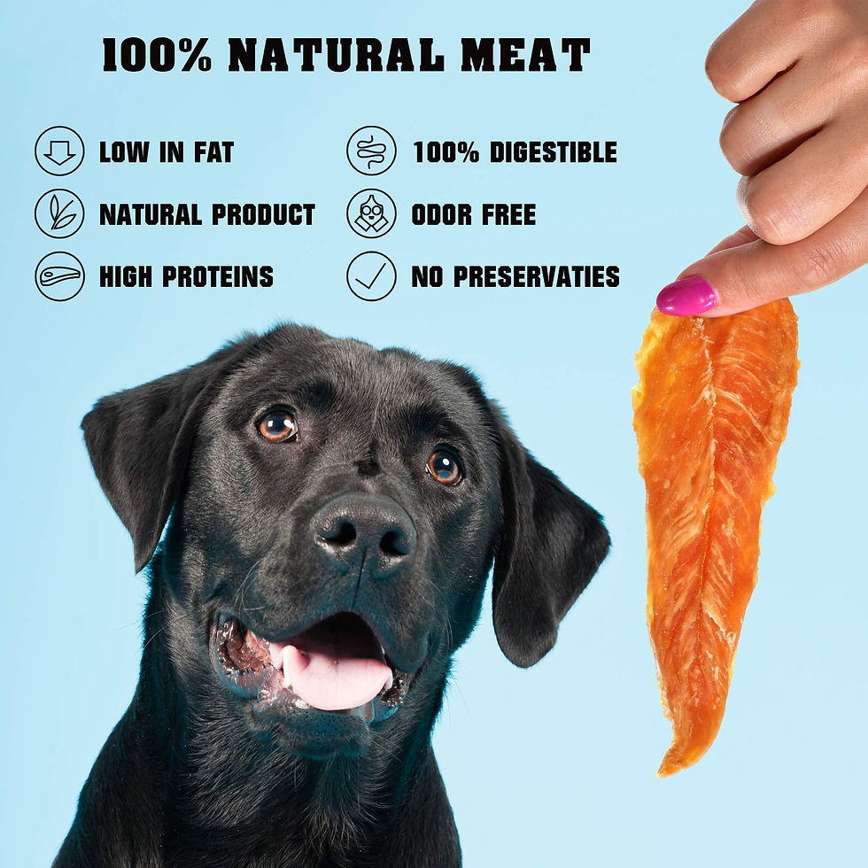 Thumbnail: Chicken Jerky Dog Treats 1.5 Lb Human Grade Pet Snacks Grain Free Organic Meat