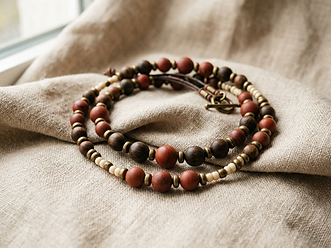Earthy Toned Beaded Handmade Jewelry for Natural Everyday Style