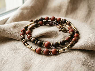 Earthy Toned Beaded Handmade Jewelry for Natural Everyday Style