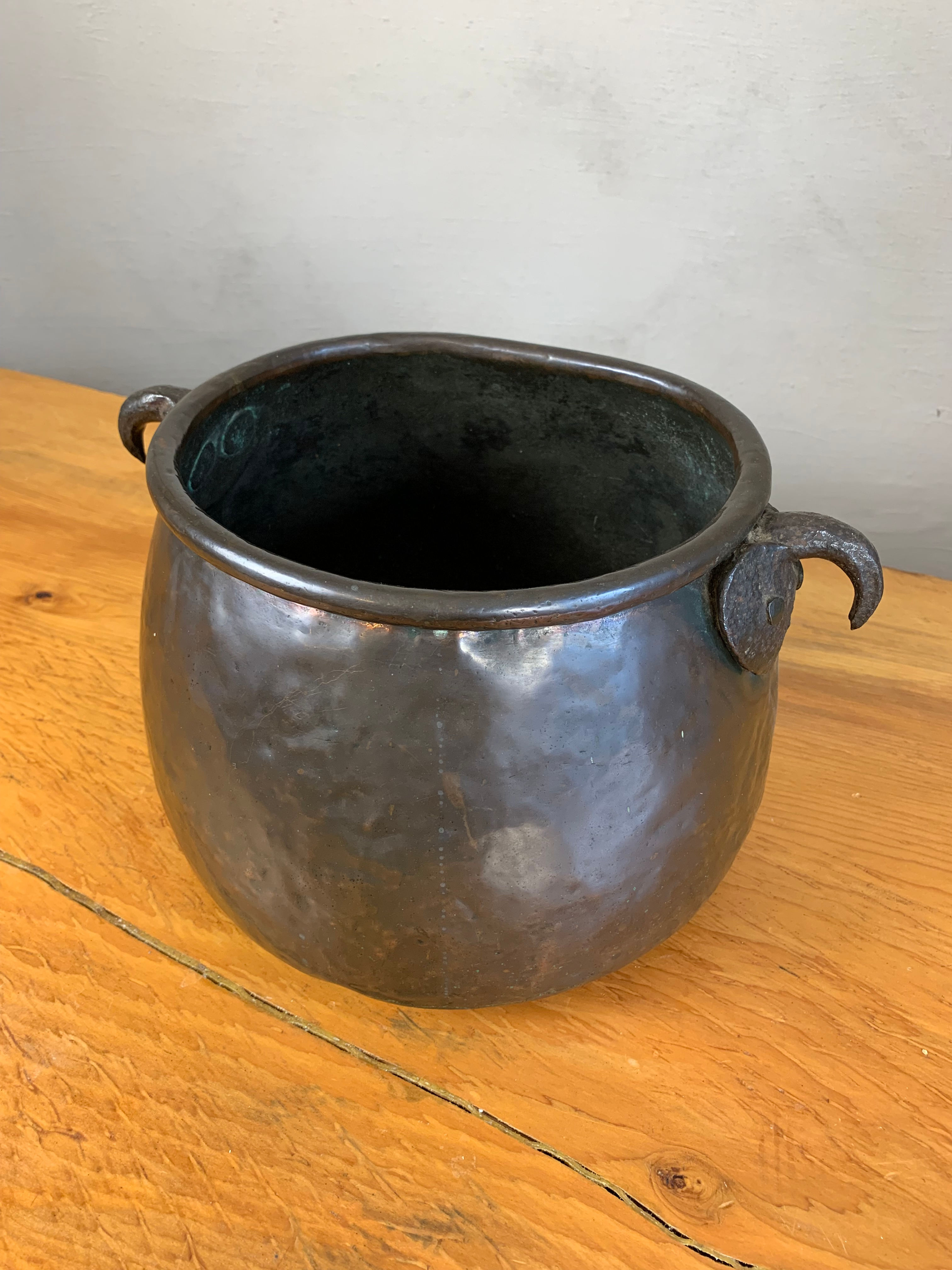 18th Century copper cooking pot - SOLD