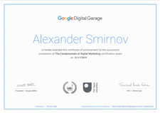 The Fundamentals of Digital Marketing.