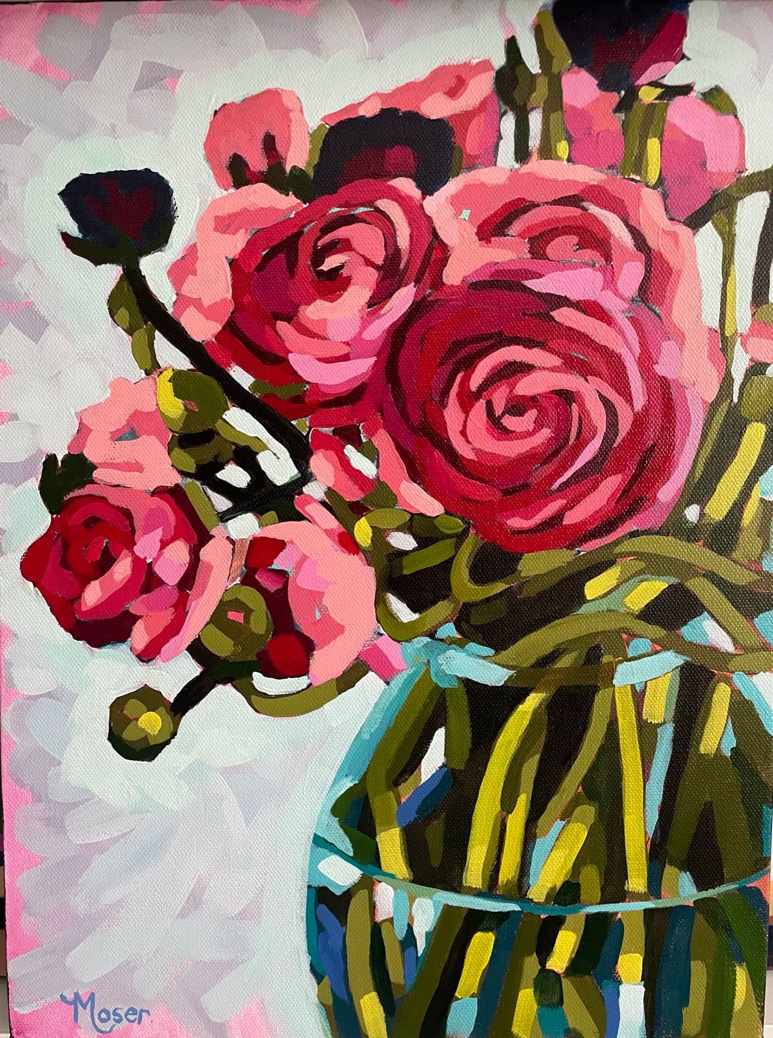 Red Ranunculus Bouquet