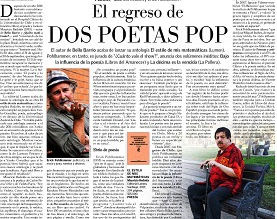 El regreso de dos poetas pop / El Mercurio