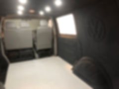 DIY kit, VW Transporter T5, T6 carpet lining, panels ready to fit
