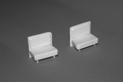 Thumbnail: DM-203LR Diner / Lounge Cushioned Booth Seats