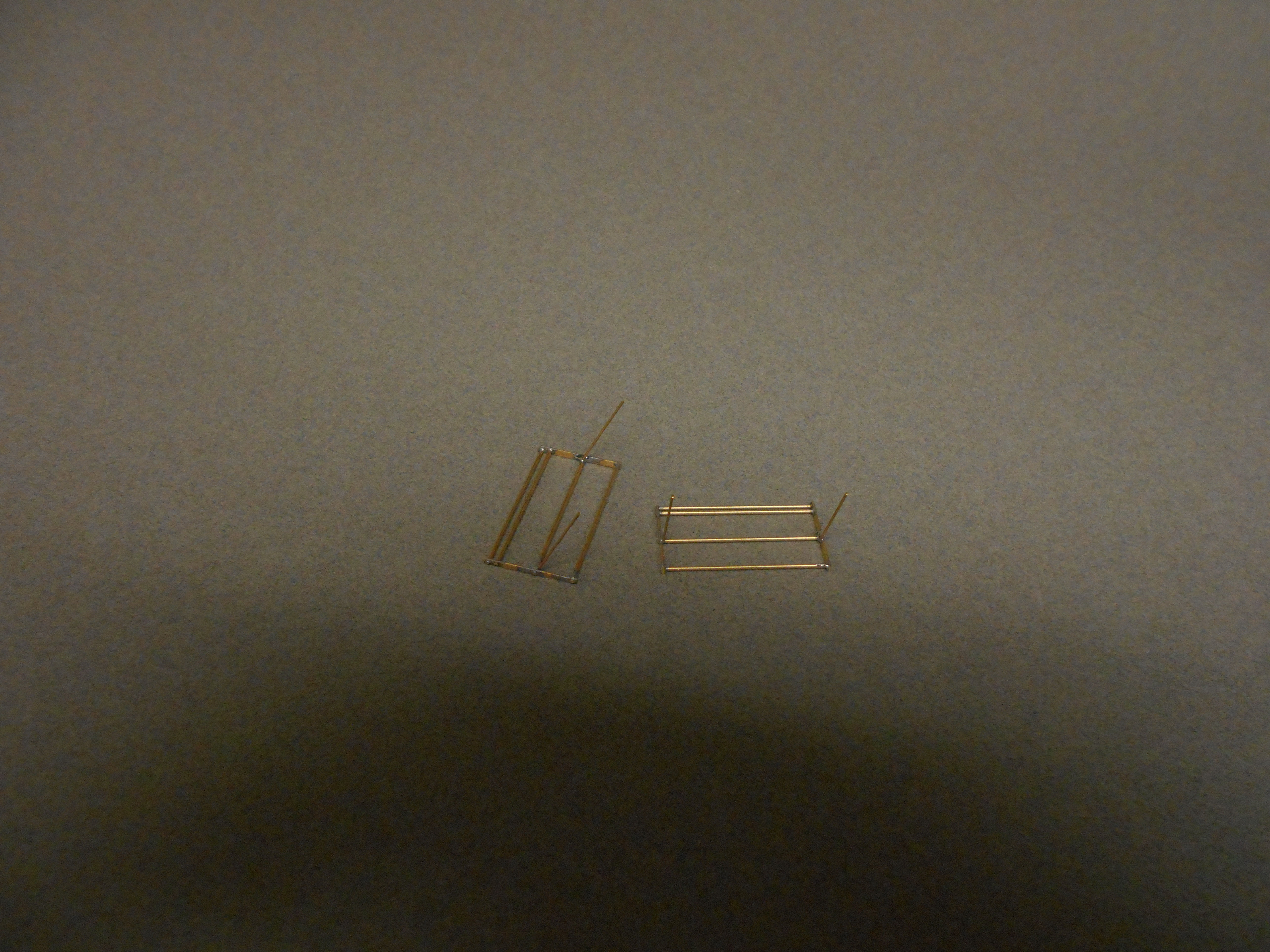 DM 302 Brass RPO  Mail Sack Racks 15 ft.( Pair )