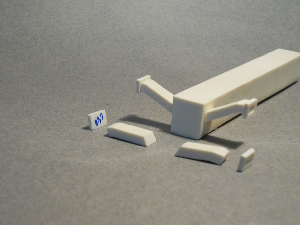 DM 237 Water Tank and Filler Trofts