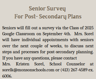 Vol. 1 | Senior Scoop September 2024