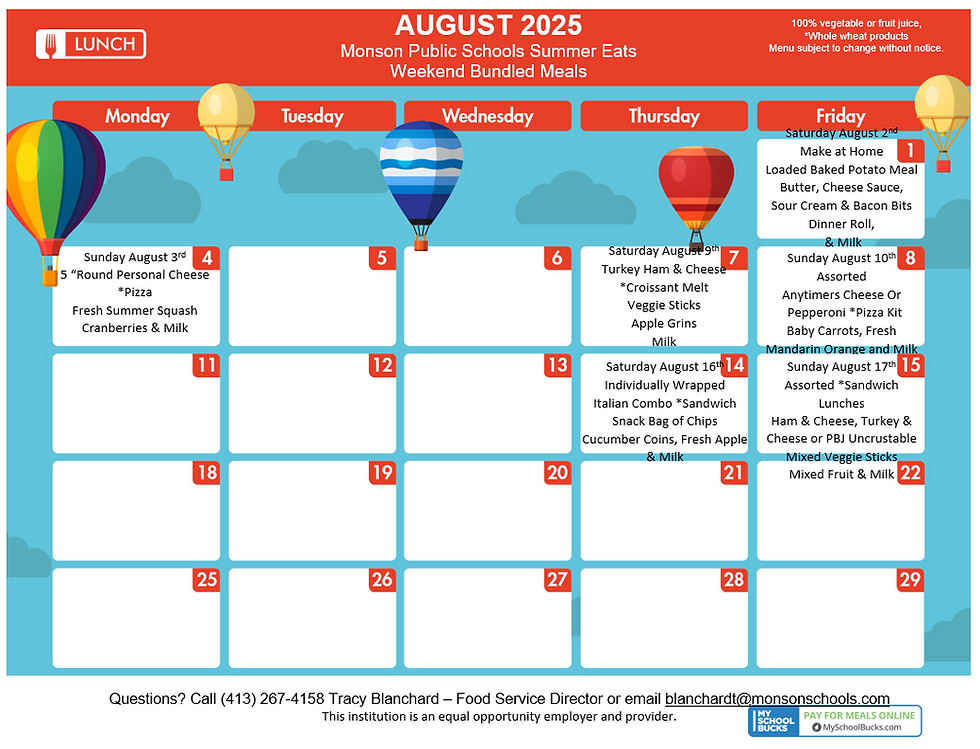 August Lunch Weekend Bundle