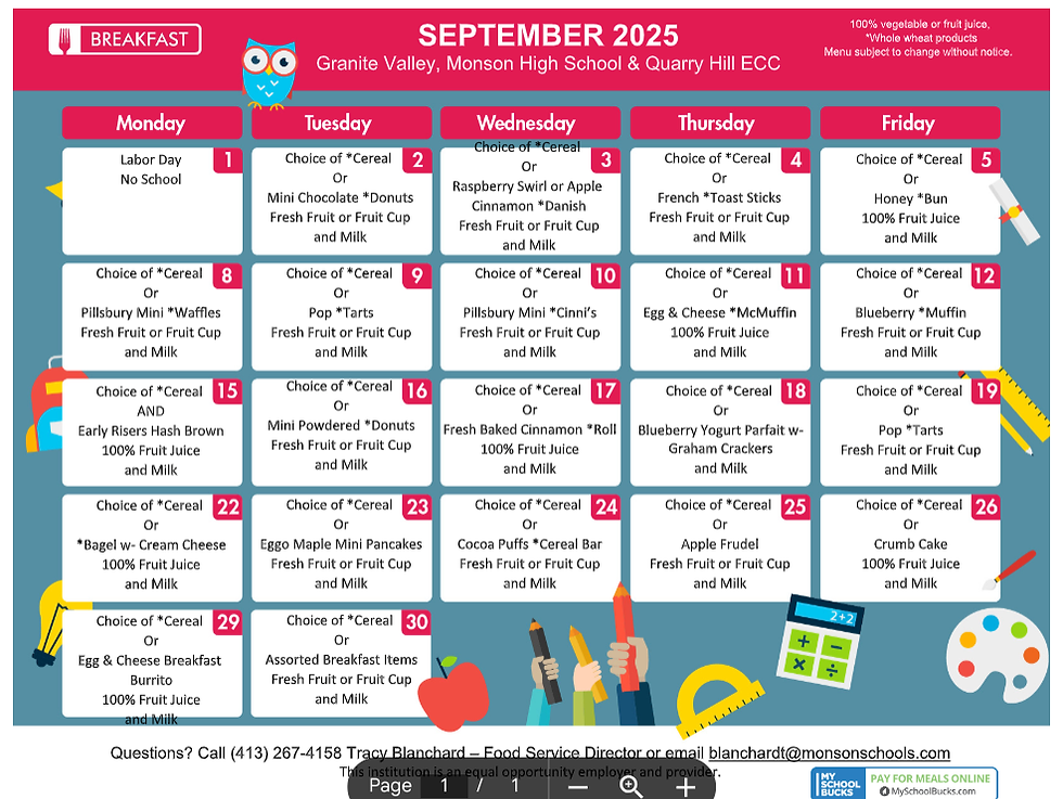 September All Schools Breakfast Menu (2)