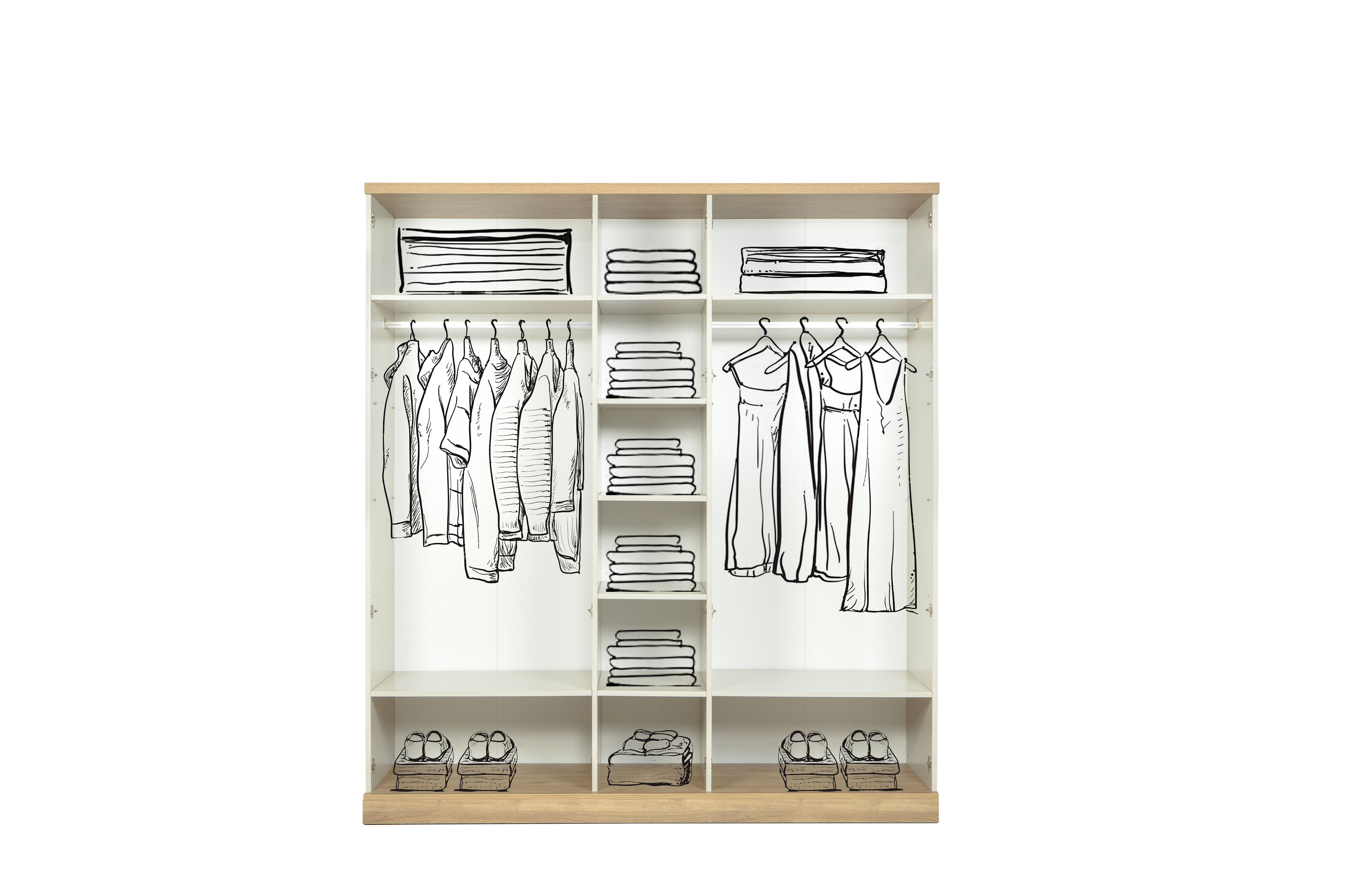 Bohem Gardırop İçi Çekmece Modülü