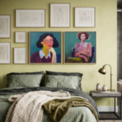 Off the Clock / Miss Me Yet - Original Paintings Bundle
