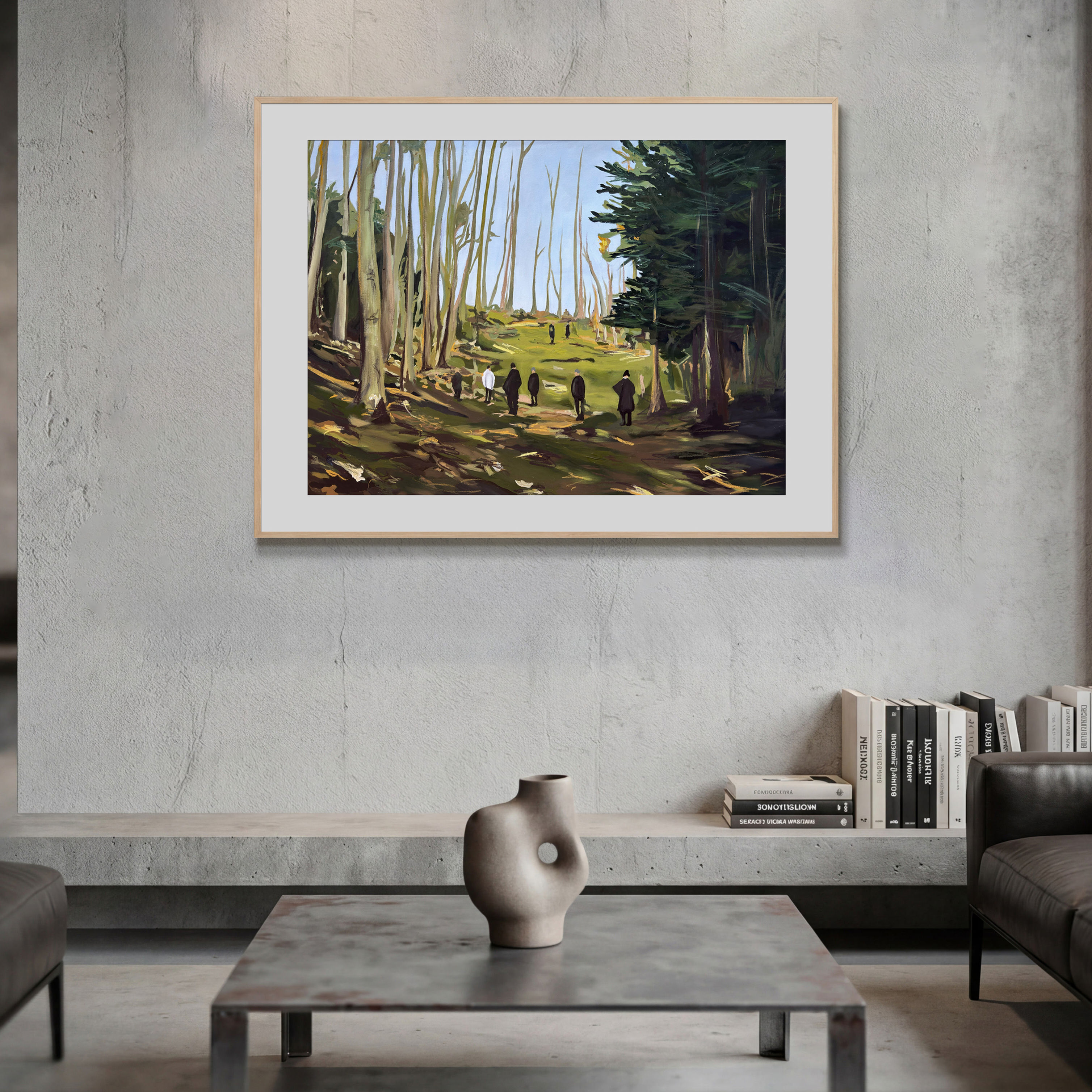 Hike Through Pine - Paper Prints