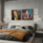 Thumbnail: Under the Weather / Maude and Lewis - Original Paintings Bundle