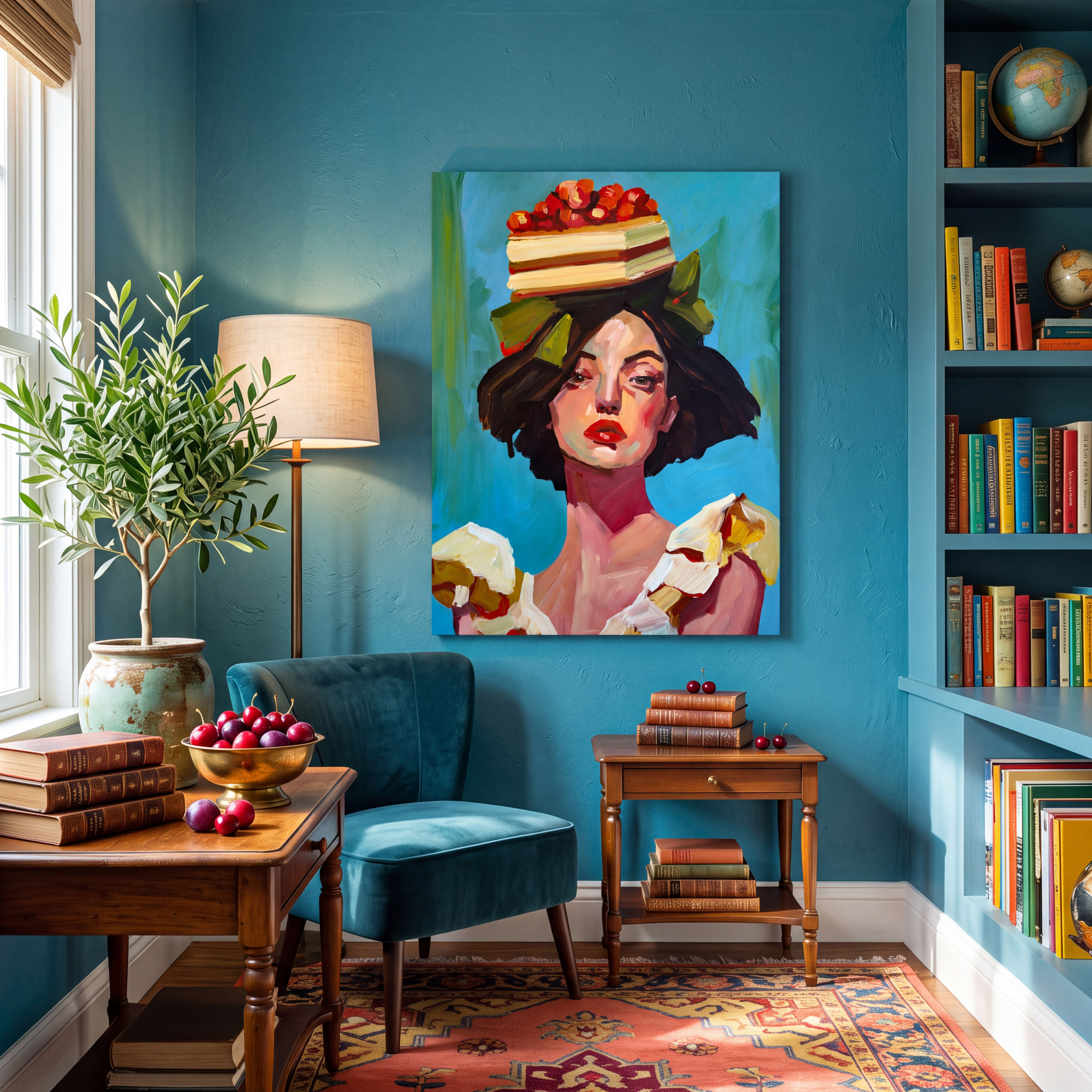 She's Multi Layered - Canvas Print