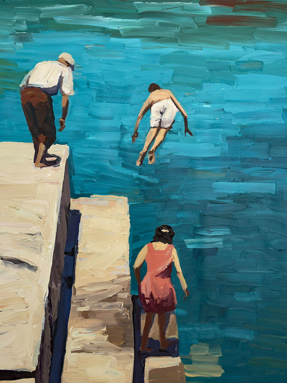 Thumbnail: Off The Platform - Canvas Print