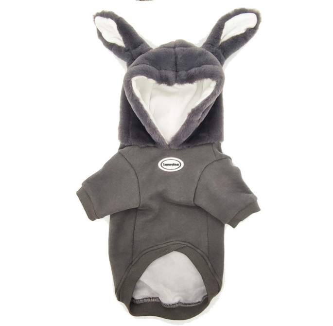 Thumbnail: Cozy Bunny Ears Hoodie for Dogs