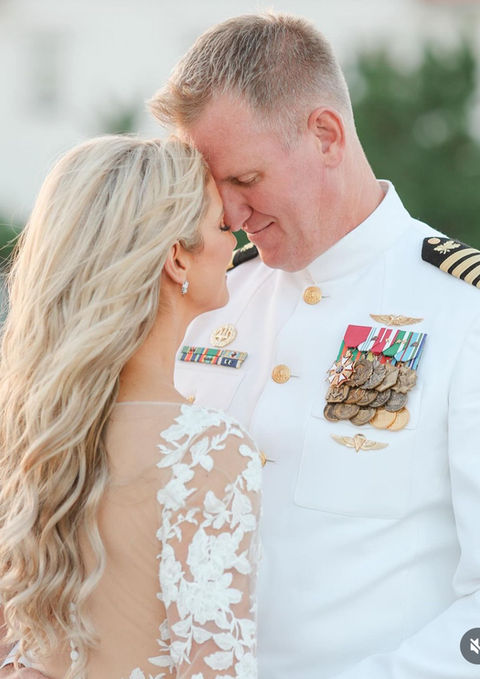 Bride and groom portrait