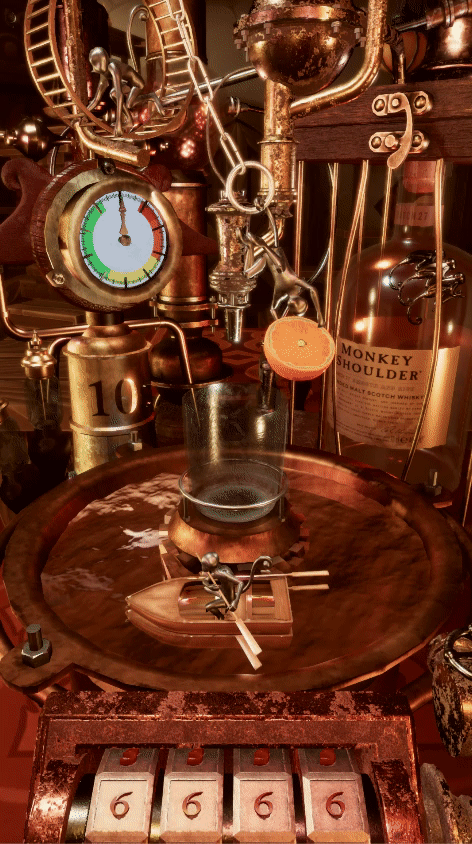 Unity real time steampunk scene 2