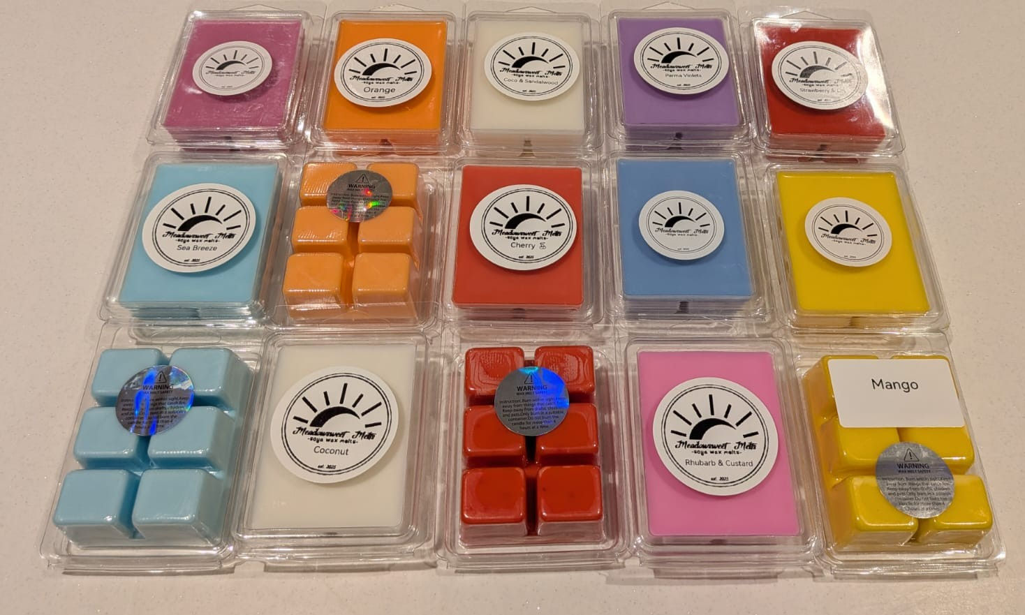 Cubed Clamshell Wax Melts 75g